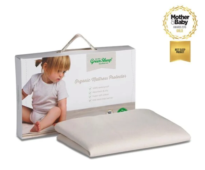 Little Green Sheep - ochraniacz na materac do kosza Mojżesza